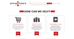 Desktop Screenshot of givingtons.com